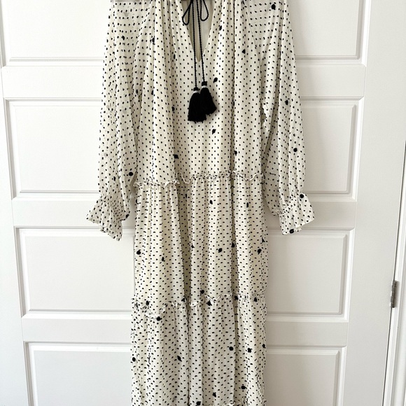 ZARA Dotted Mesh Oversized Dress (S) - Picture 12 of 12